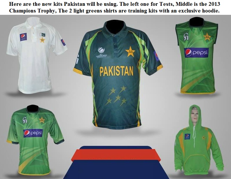 pakistan cricket team new kit